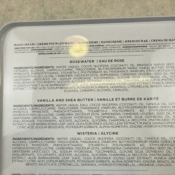 CRABTREE & EVELYN LIMITED EDITION Hand Therapy Set Of 3 Creams 1.6 oz Each #1 - Picture 9 of 13